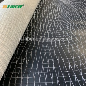 Teixit de malla de fibra de vidre triaxial Laid Scrims per reforçar l'aïllament de paper d'alumini per als països de l'Orient Mitjà (4)