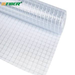 RUIFIBER_Clear Vinyl Tarpaulin Transparent Scrim for Waterproof